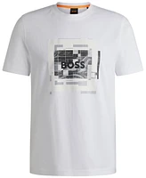 Boss by Hugo Men's Logo-Artwork T-Shirt