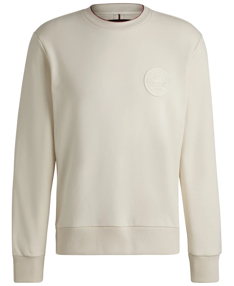 Boss by Hugo Men's Cotton-Blend Sweatshirt