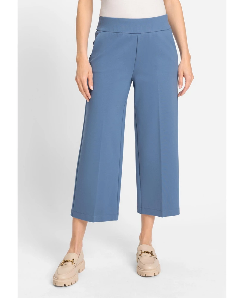 Olsen Women's Anna Fit Wide Leg Pull-On Pant