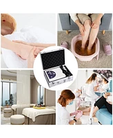 Yescom 50W Detox Foot Bath Spa Machine Kit Cell Ion Ionic Array Lcd Display w/ Case