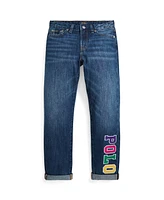 Polo Ralph Lauren Big Girls Astor Slim Logo Jean