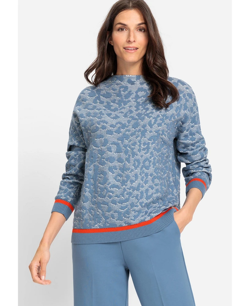 Olsen Women's Long Sleeve Leo Pullover