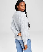 And Now This Women's Cable-Knit Crewneck Sweater, Created for Macy's