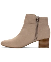 Style & Co Women's Ariella Block Heel Buckle Dress Booties, Created for Macy's