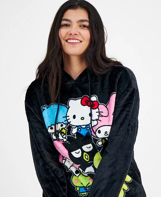 Love Tribe Juniors' Hello Kitty & Friends Plush Fleece Graphic Hoodie