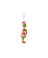 Jim Shore Grinch Holding Merry Christmas Banner Ornament