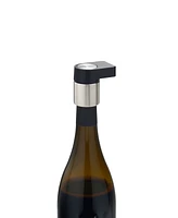 Rabbit Wine Bottle Stopper And Stand, Stainless Steel