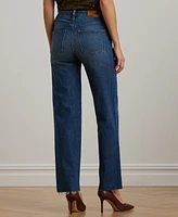 Lauren Ralph Women's Relaxed-Fit Ankle Jeans