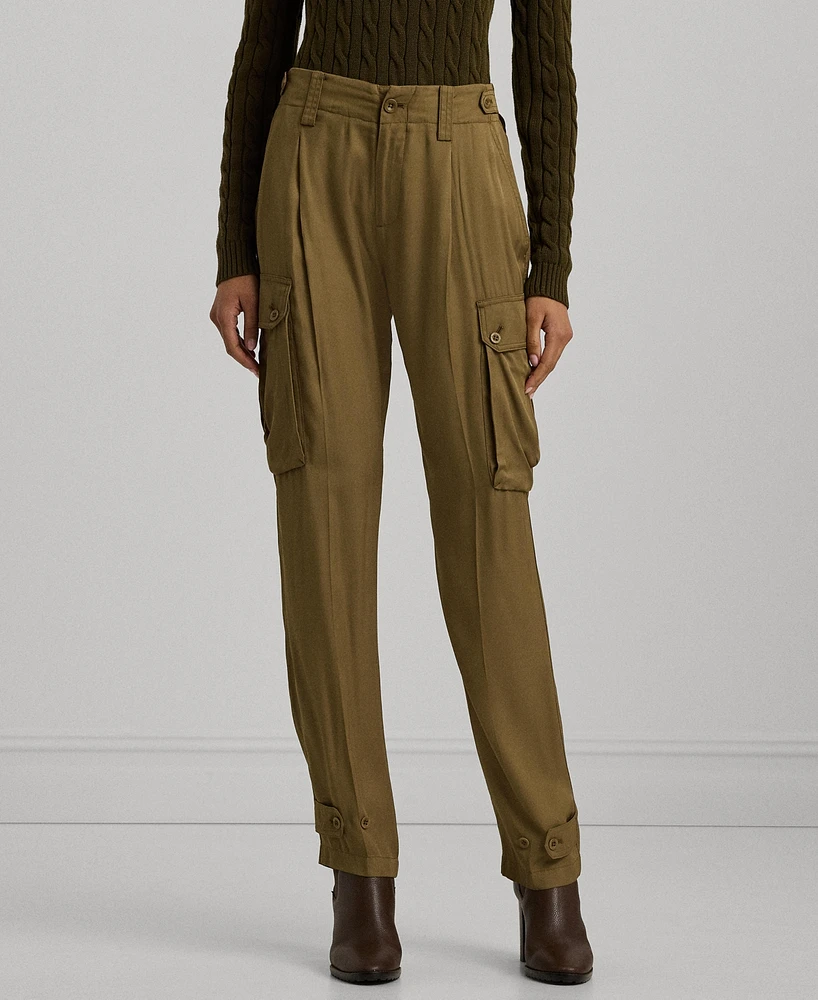 Lauren Ralph Women's Tapered Cargo Pants