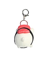 Aurora Mini Tuna Sushi Meowchi Keychain Tasty Peach Enchanting Plush Toy White 3.5"