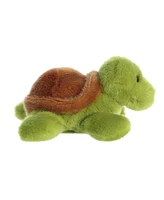 Aurora Small Tal Turtle Shoulderkins Adorable Plush Toy Green 6"