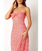 Petal and Pup Women's Tyler Strapless Midi Dress