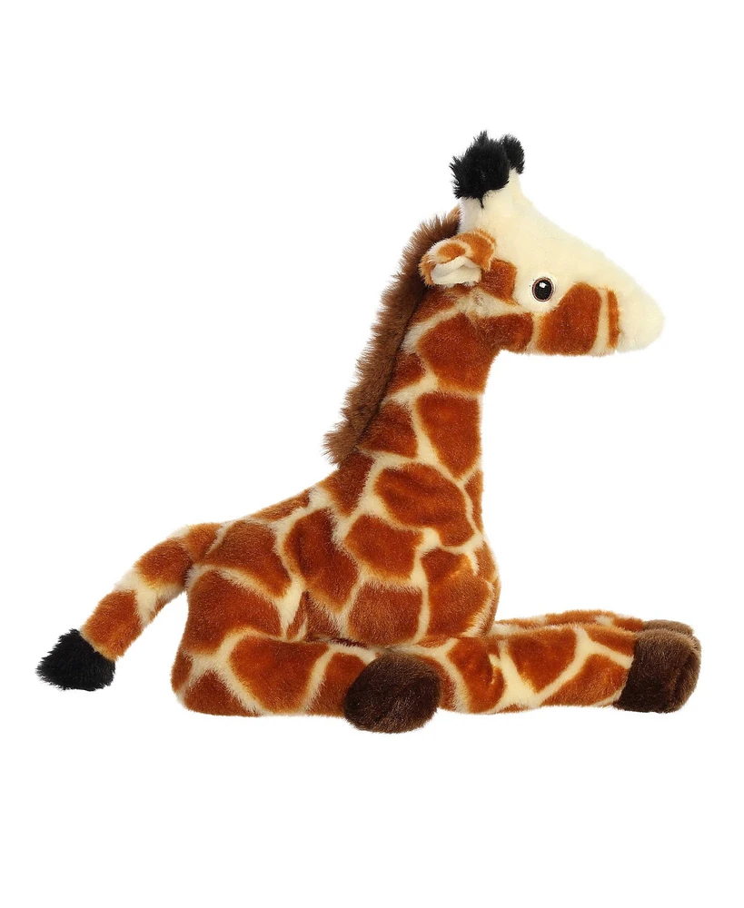 Aurora Small Giraffe Eco Nation Eco-Friendly Plush Toy Orange 8.5"