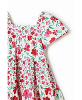 Desigual Girls Floral tie dress