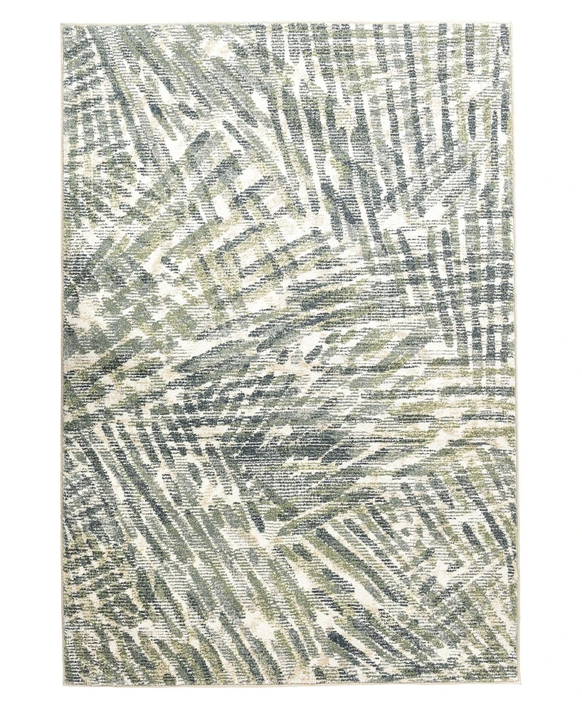 Orian Riverstone Subway Lines 5'3"x7'6" Area Rug