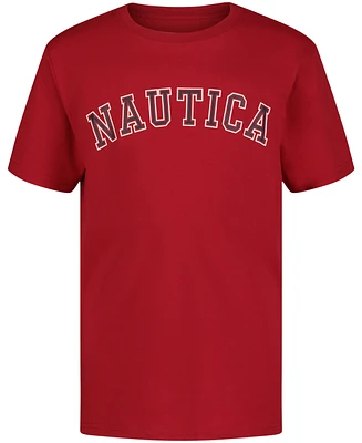 Nautica Big Boys Varsity Arch Short Sleeve Tee