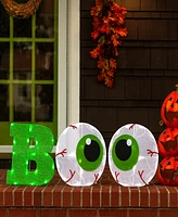 National Tree Company Halloween Boo Sign, 14 Inches