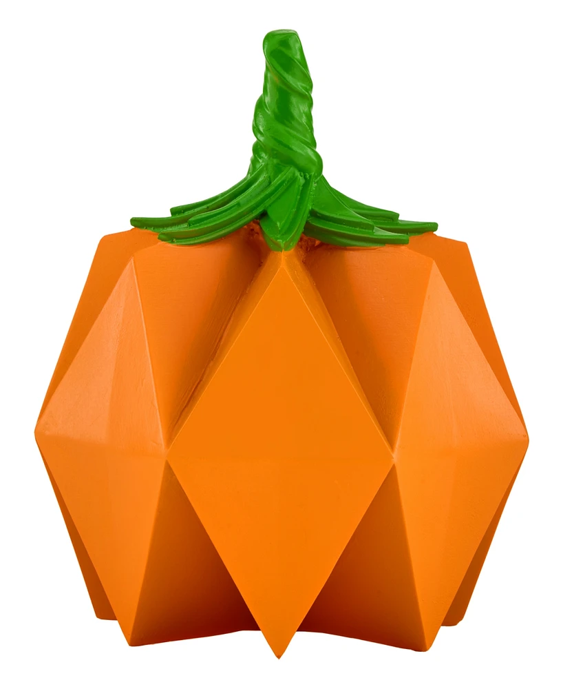 National Tree Company Orange Origami Pumpkin, 6 Inches