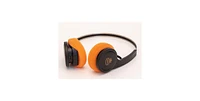 Gpo Retro Hw-bth Bluetooth Headset On Ear With Microphone - Black/Orange