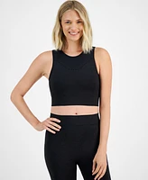 Id Ideology Women's Seamless Sport Bra, Created by Macy's