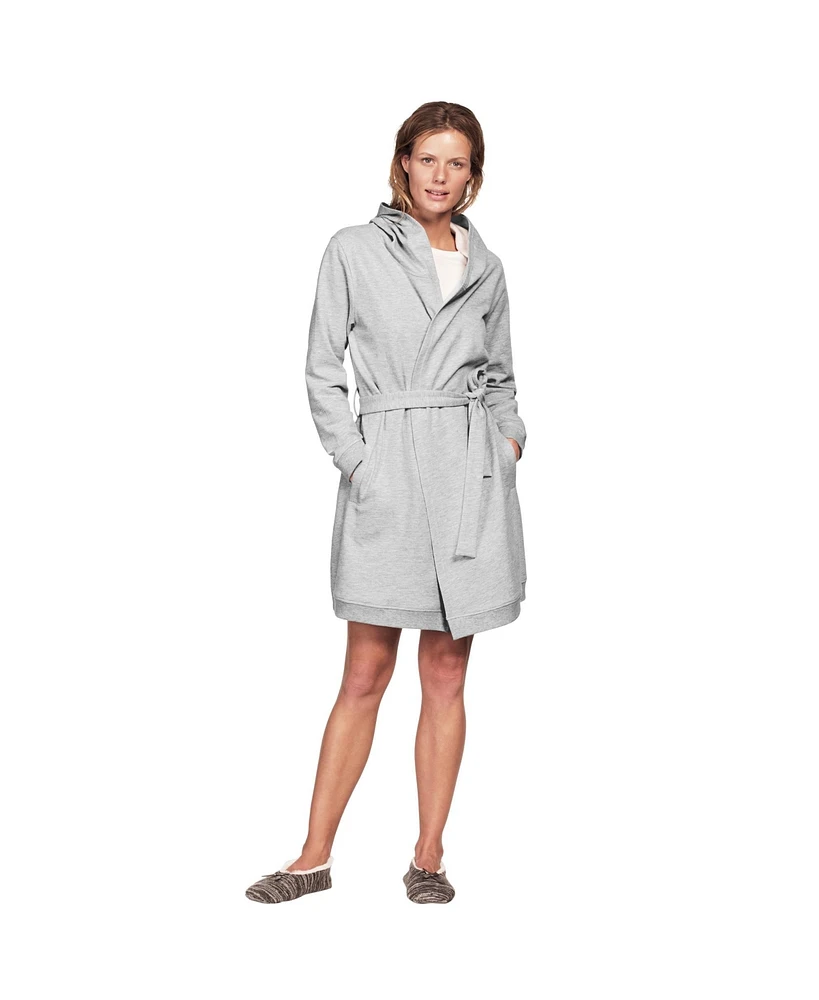 Ellos Plus Hooded Fleece Robe