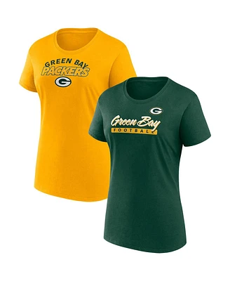 Fanatics Women's Green Bay Packers Risk T-Shirt Combo Pack