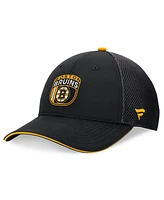 Fanatics Men's Black Boston Bruins 2024 Nhl Draft on Stage Trucker Adjustable Hat