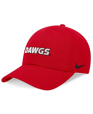 Nike Men's Red Georgia Bulldogs 2024 On-Field Club Adjustable Hat