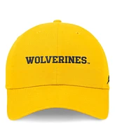 Jordan Men's Gold Michigan Wolverines 2024 On-Field Club Adjustable Hat