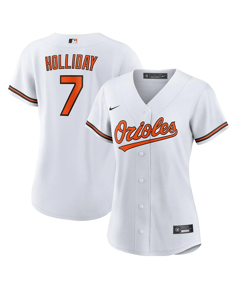 Nike Women's Jackson Holliday White Baltimore Orioles Home Replica Player Jersey