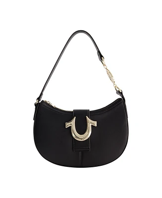 True Religion Horseshoe Strap Crescent Hobo