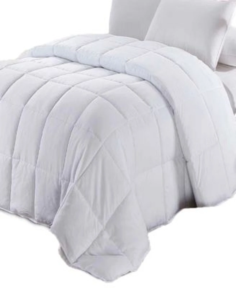 Egyptian Linens Goose Down Feather Comforter All Season 300tc Cotton