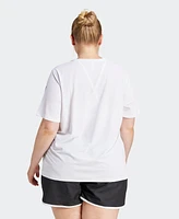 Adidas Plus Own the Run Moisture-Wicking T-Shirt