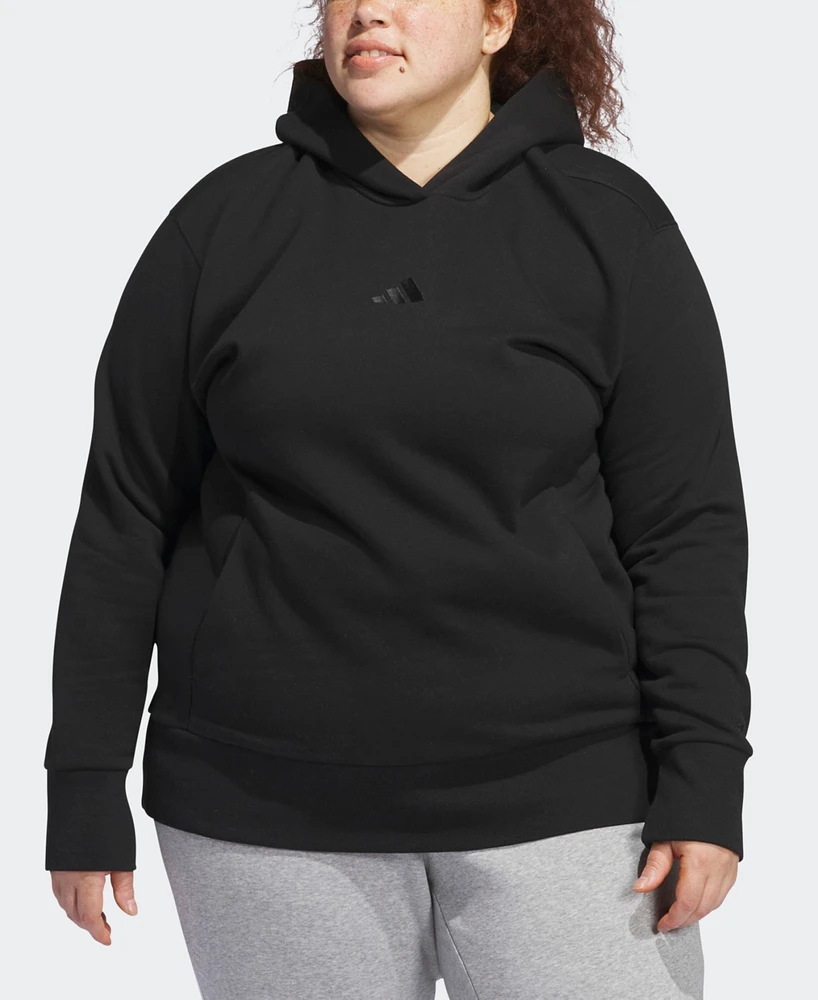 Adidas Plus All Szn Fleece Boyfriend Hoodie