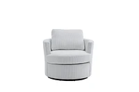 Premium Swivel Armchair with Spacious Seating and Durable Construction