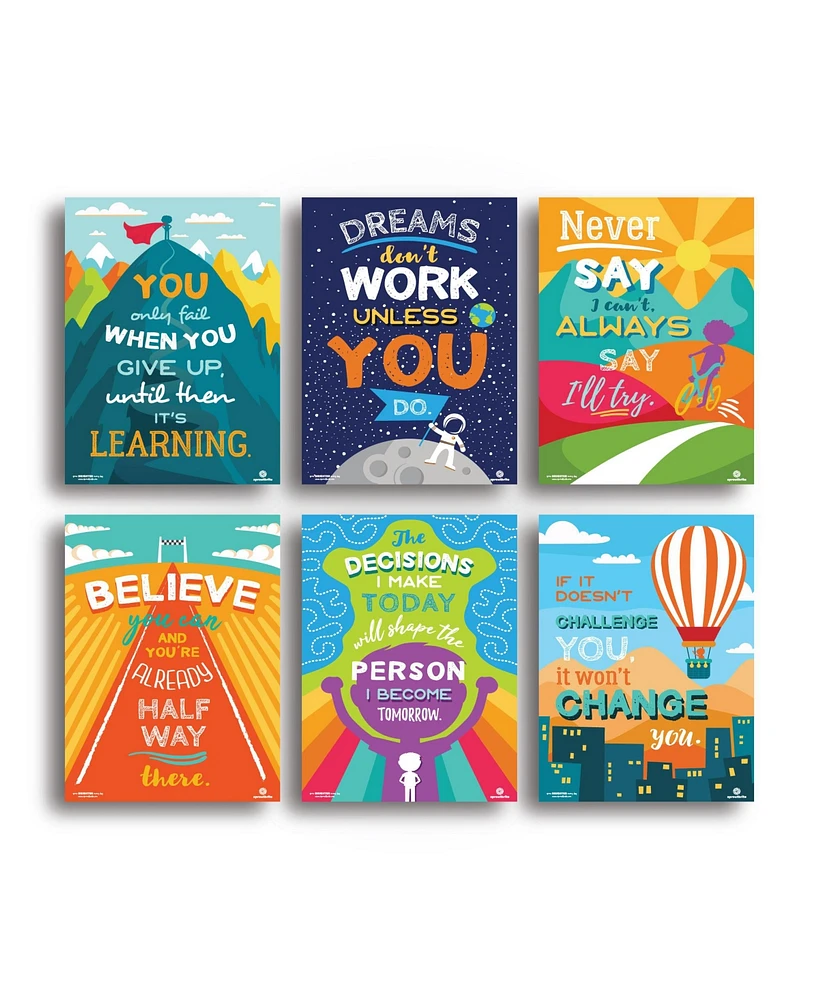 Sproutbrite Big Thinkers Poster Pack - Assorted Pre