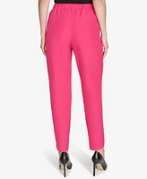 Halston Women's Mid-Rise Skinny-Leg Ankle Pants