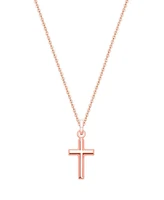 Tiny Blessings Kids Children's 14K Gold Everlasting Faith Cross 13-14" Necklace