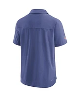 Nike Men's Navy Tennessee Titans Sideline Lockup Performance Polo