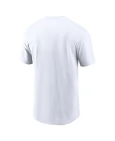 Nike Men's White Las Vegas Raiders Faded Essential T-Shirt