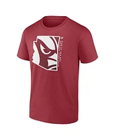 Fanatics Men's Cardinal Arizona Cardinals Hometown Offensive Drive T-Shirt