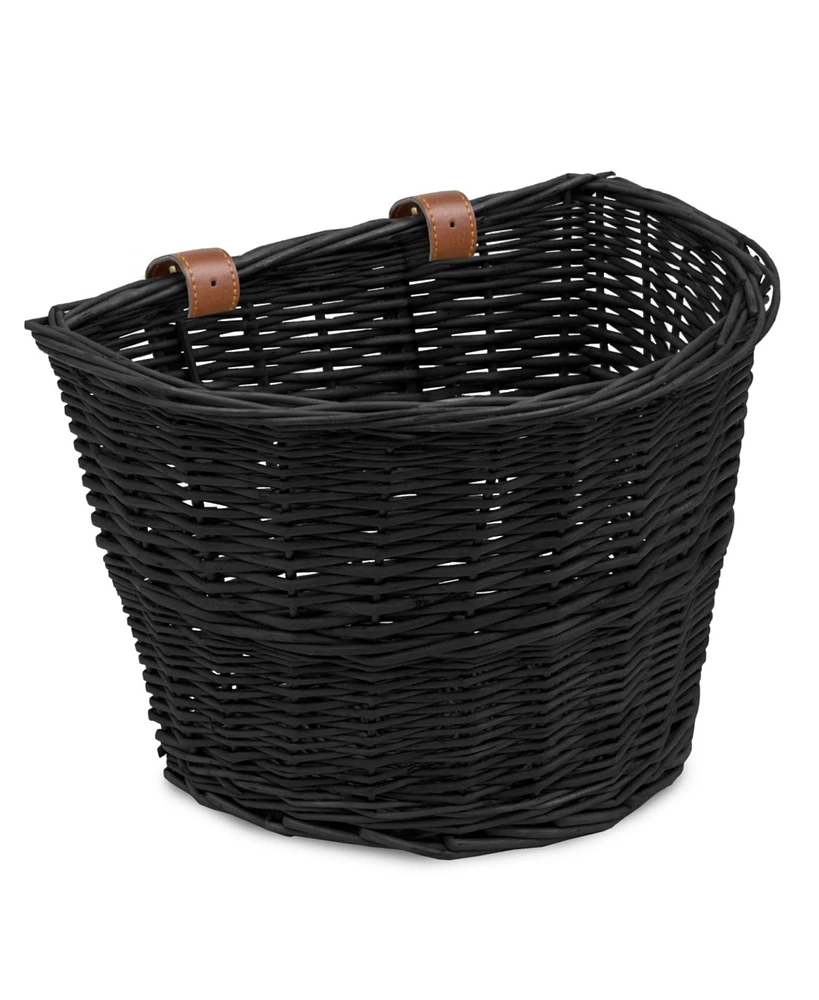 ProsourceFit ProSource Nantucket Bike Basket, Brown