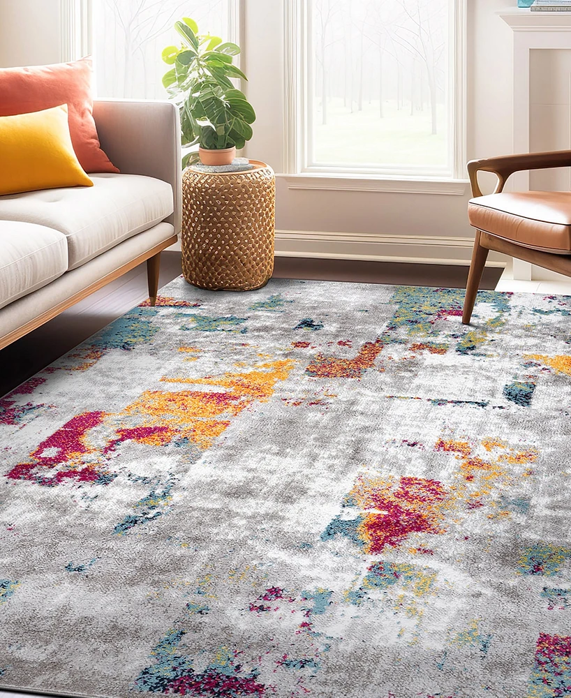 Main Street Rugs Wynn 938 3'3"x5' Area Rug