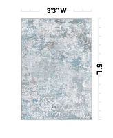 Main Street Rugs Wynn 936 3'3"x5' Area Rug