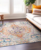 Main Street Rugs Lyon LYN836 6'6"x6'6" Square Area Rug