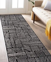 Main Street Rugs County 396 2'x7' Runner Area Rug