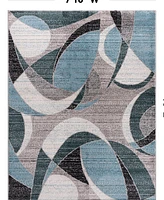 Main Street Rugs County 393 7'10"x10' Area Rug