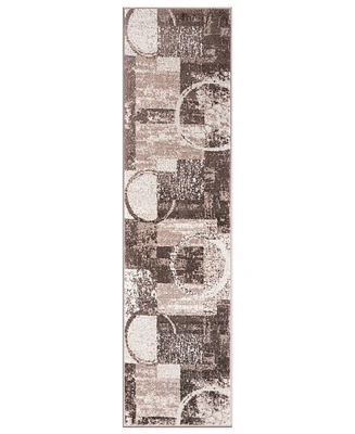 Main Street Rugs Alba 307 2'x7'2" Runner Area Rug