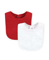 Hudson Baby Drooler Bib with Waterproof Lining, One 10-Pack