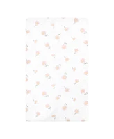 Hudson Baby Infant Girl Cotton Flannel Burp Cloths, Hummingbird Garden Pack